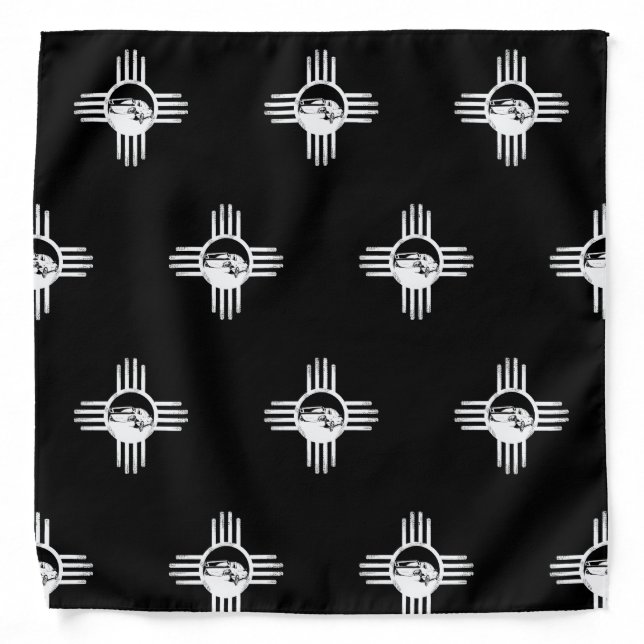 Mike's Garage Zia Logo Bandana (Front)