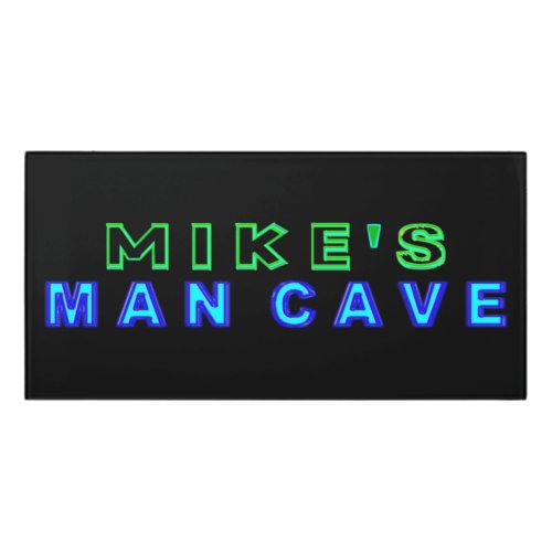 Mikes Man Cave Door Sign