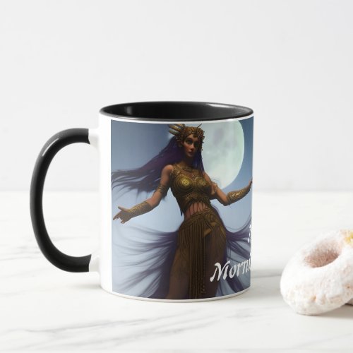 Mikes Morning Caffeine Personalized Customizable Mug