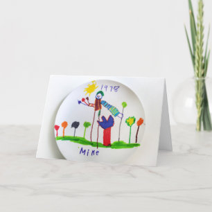 Mike's plate card