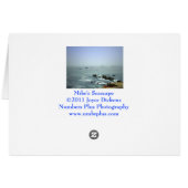 Mike's Seascape Cards (Back Horizontal)