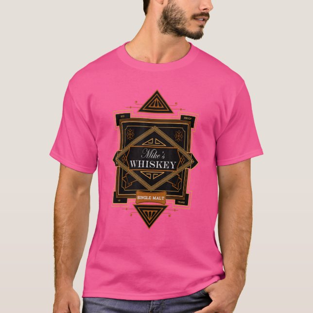 Mike's Whiskey Single Malt Liqueur Whisky Helps 10 T-Shirt (Front)