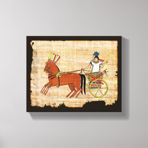 Miketz _ Josephs Chariot Canvas Print