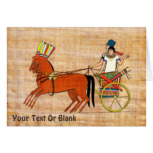 Miketz - Joseph's Chariot Cards (Front Horizontal)