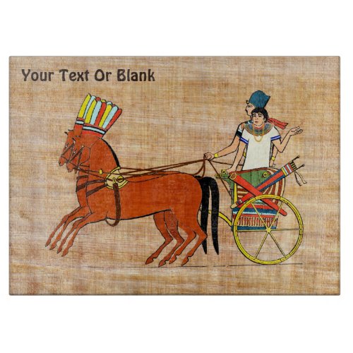 Miketz _ Josephs Chariot Cutting Board