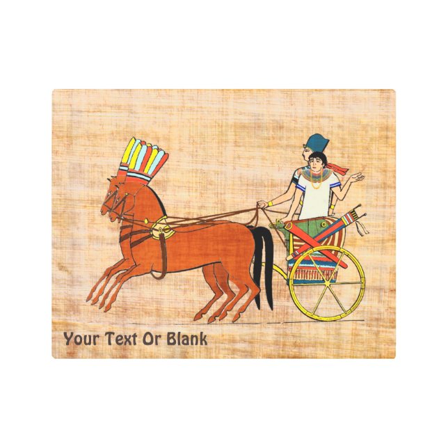 Miketz - Joseph's Chariot Metal Print (Front)