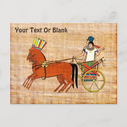 Miketz _ Josephs Chariot Postcard