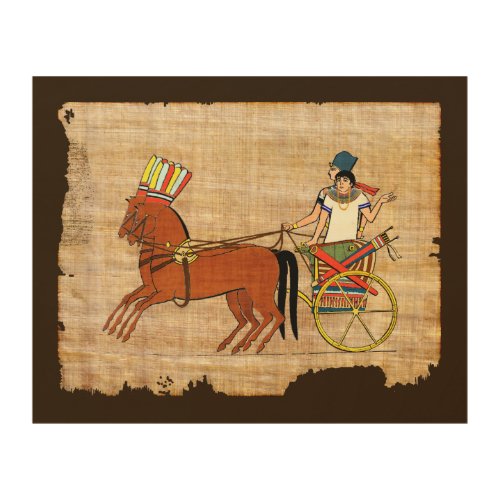 Miketz _ Josephs Chariot Wood Wall Art