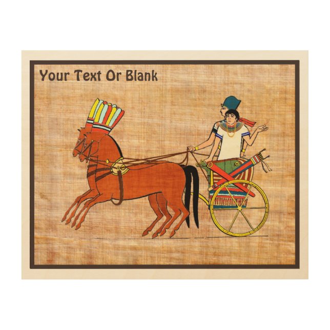 Miketz - Joseph's Chariot Wood Wall Art (Front)