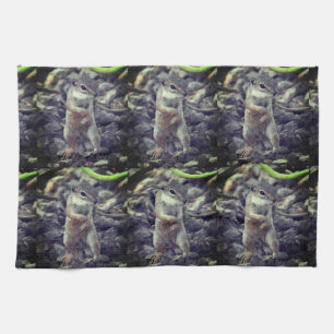 Mikey Ground Squirrel Kitchen nTowel Towel