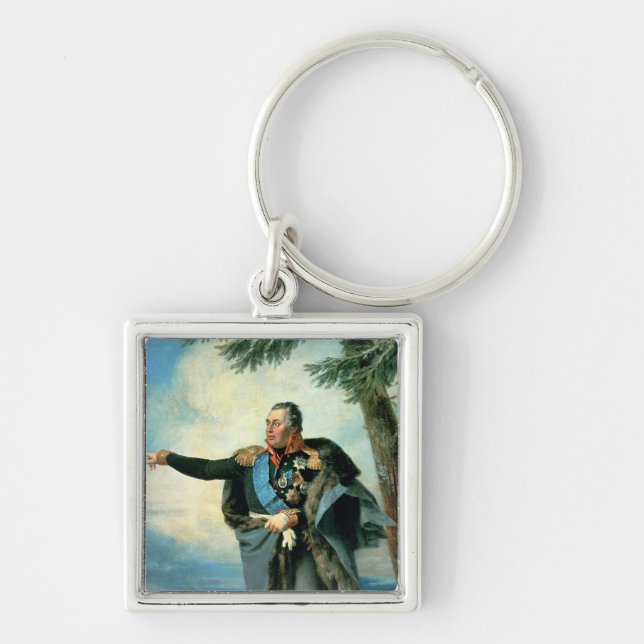 Mikhael Ilarionovich Golenichtchev Kutuzov Keychain (Front)
