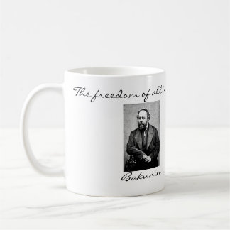 Mikhail Bakunin Anarchist Quotes Mug
