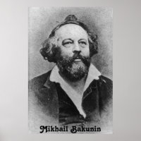 Mikhail Bakunin poster