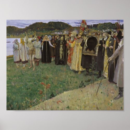 Mikhail Nesterov_ Rus The Soul of the People Poster