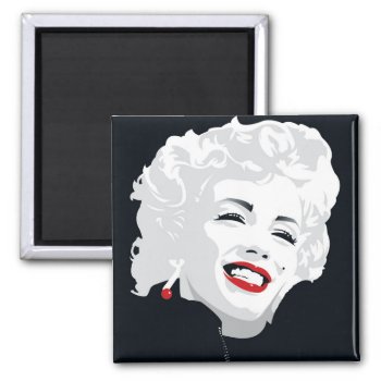 Miki Marilyn Magnet by boulevardofdreams at Zazzle