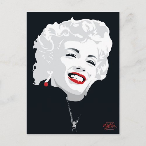 Miki Marilyn Postcard