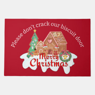 Mikitez gingerbreadhouse vintage gingerbread doormat