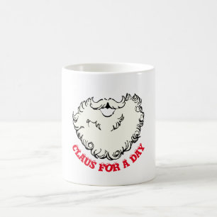 Mikitez santaclaus beard vintage gingerbread coffee mug