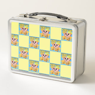 Mikitiez anime popcornking cheese caramel funny metal lunch box