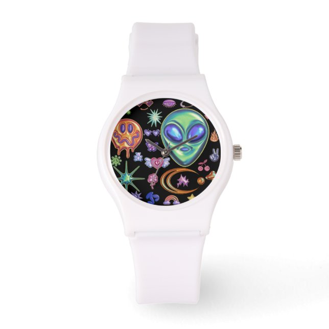 Mikitiez aquarius galaxy summer glow watch (Front)