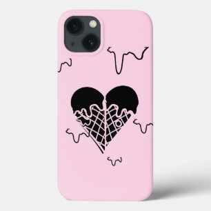 Mikitiez blackheart cookiesandcream icecream iPhone 13 case