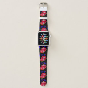 Mikitiez capricorn devil rockstar saturn apple watch band