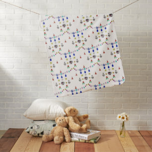Mikitiez christmasgems luxury gothmas gothic baby blanket