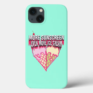 Mikitiez cottoncandy icecream hotday sunny iPhone 13 case