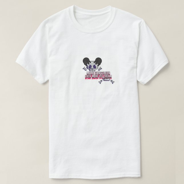 Mikitiez cottoncandy icecream hotday sunny T-Shirt (Design Front)