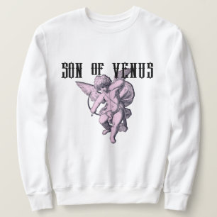 Mikitiez cupid valentine angle rainbow love venus sweatshirt