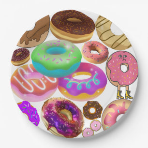 Mikitiez donut picnic america pridemonth olympics paper plates