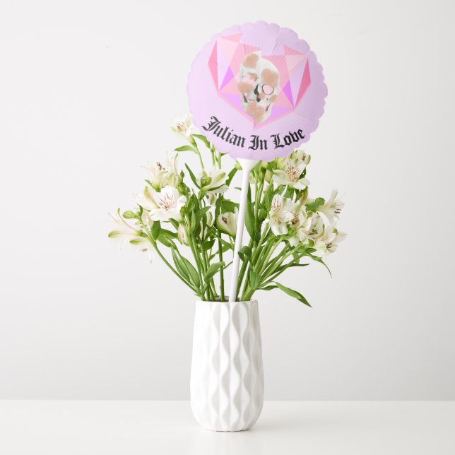 Mikitiez dreamer skull tatto rainbow rose beach balloon (Vase)