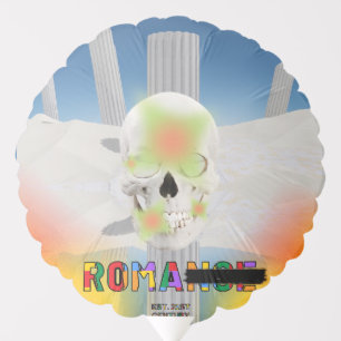 Mikitiez dreamer skull tatto rainbow rose beach Ro Balloon