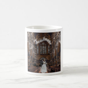 Mikitiez gothic halloween wedding soulmate vintage coffee mug