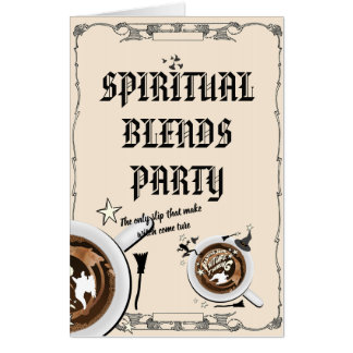 Mikitiez halloween espresso witch coffeeshop card