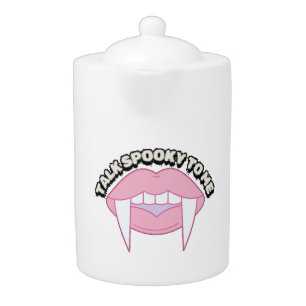 Mikitiez hocus pocus vintage halloween vampire  teapot