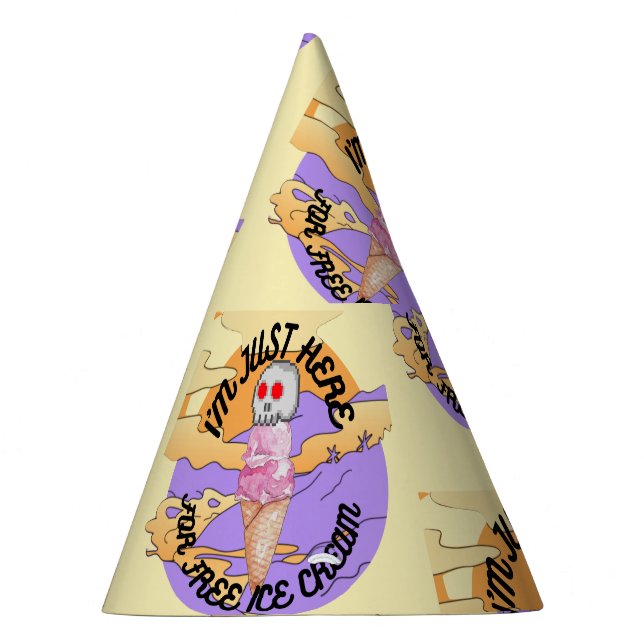 Mikitiez icecream party favourtie Specialty Mug Party Hat (Right)