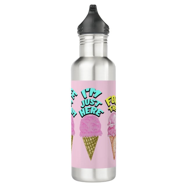 Mikitiez icecream party favourtie summer stainless steel water bottle (Right)