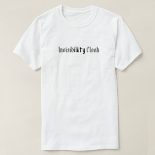 Mikitiez invisibility cloak blur magic smoke T-Shirt