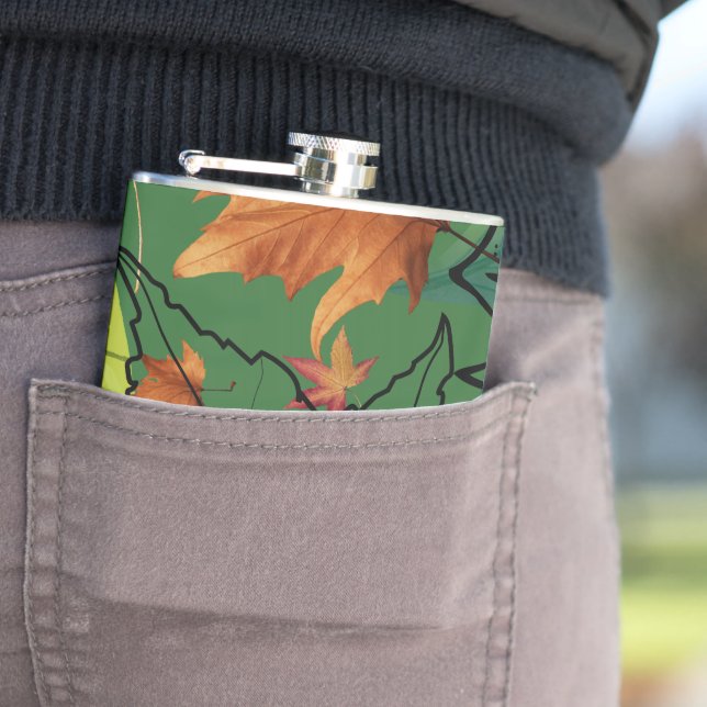 Mikitiez pisces nature selflove rose flower  flask (In Situ)