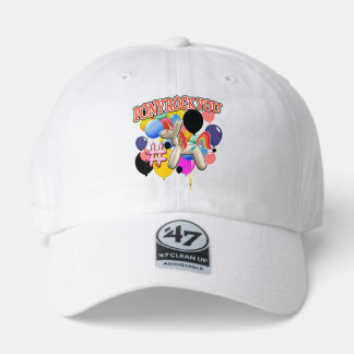 Mikitiez pony discoball balloon party theme 47 brand hat