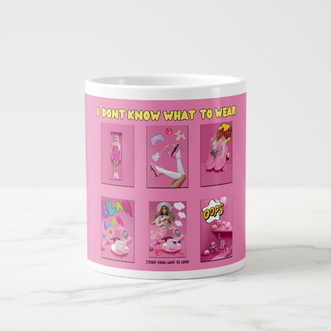 Mikitiez premier movie night princess doll giant coffee mug (Front)