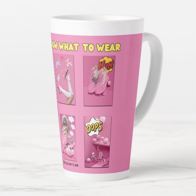 Mikitiez premier movie night princess doll latte mug (Right Angle)