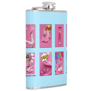 Mikitiez premier movie night princess doll T-Shirt Flask