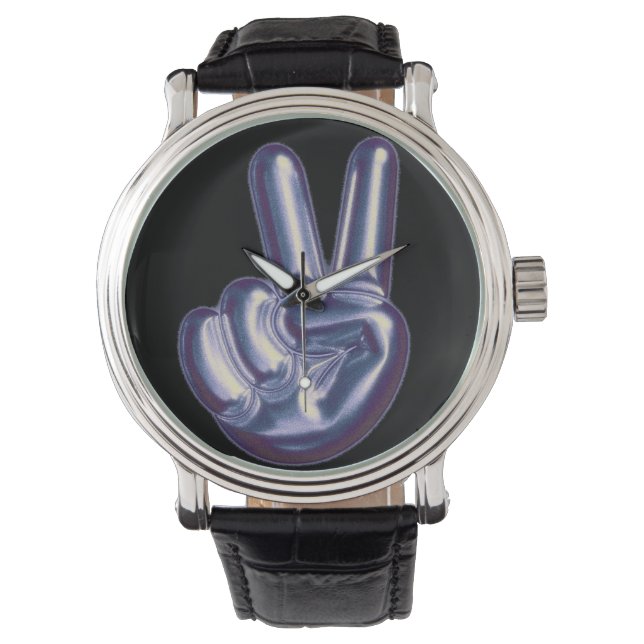 Mikitiez pride month victory v silver watch (Front)