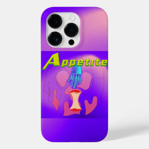 Mikitiez red skull toxic apple vegan summer  Case-Mate iPhone 14 pro case