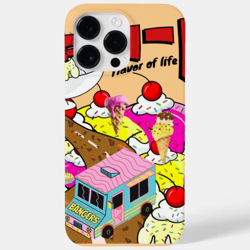 Mikitiez rockyroad icecream manga summer banger Case_Mate iPhone 14 pro max case