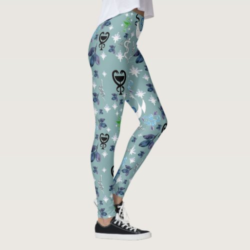 Mikitiez snake snakeperson wizard witch magic leggings