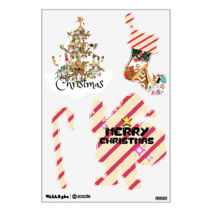 Mikitiez snowman vintage whitechristmas elf wall decal