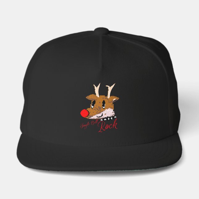 Mikitiez snowman winterwonderland pixleart  snap back hat (Front)